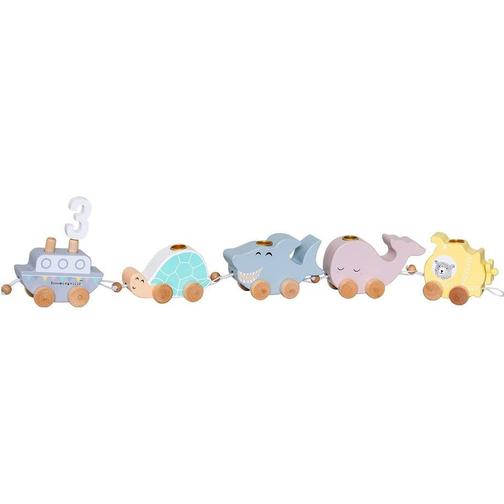 Bloomingville Birthday Train Pastel