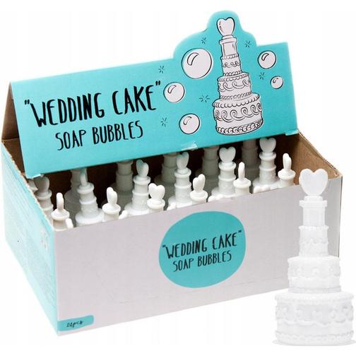 PartyDeco Party Soap Bubbles Cakes 24-pack