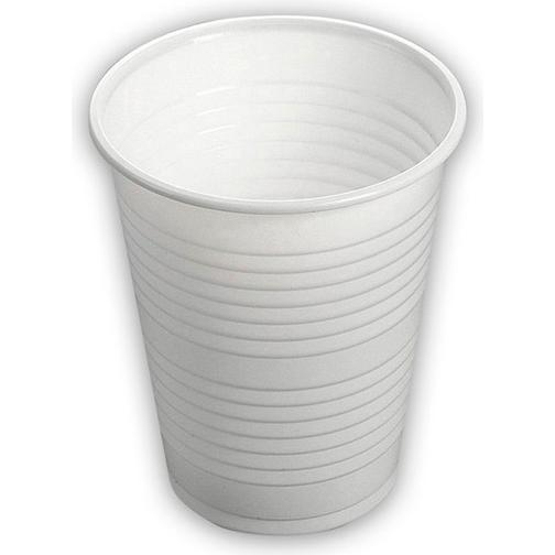 Plastic Mug 20cl White 100-pack