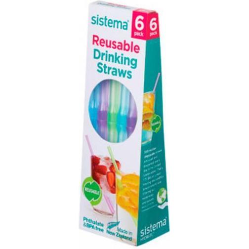 Sistema Straws Reusable 6-pack