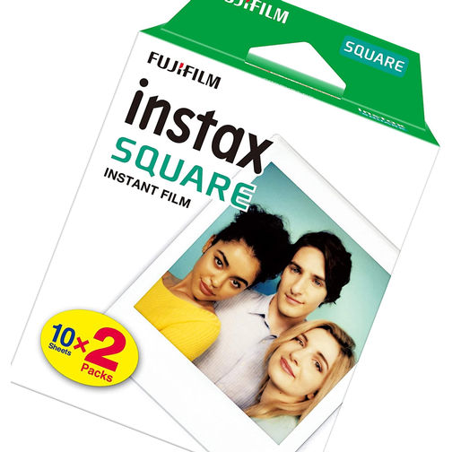 Fujifilm Instax Square Film White 20 pack
