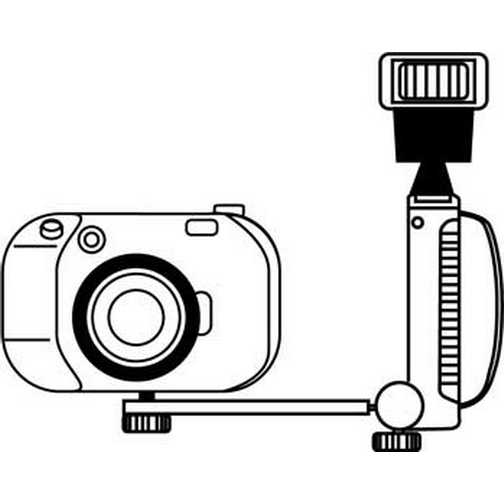 Hama Foldable Flash Bracket