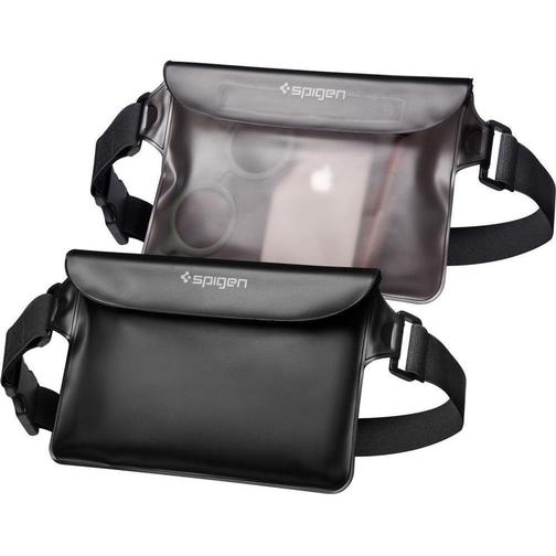 Spigen A620 Waterproof Case Aqua Shield Waist Bag 2-pack - Black