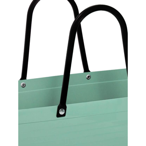 Hinza Shopping Bag Large (Green Plastic) - Olive Green