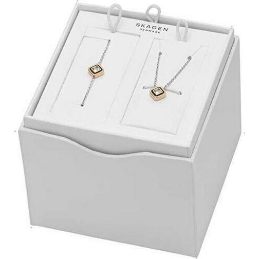 Skagen SKJB1002998 Ladies Elin Necklace and Bracelet Gift Set