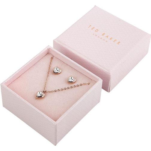 Ted Baker Hadeya Heart Gift Set - Rose Gold/Transparent