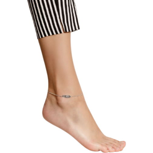 Thomas Sabo Feather Anklet - Silver
