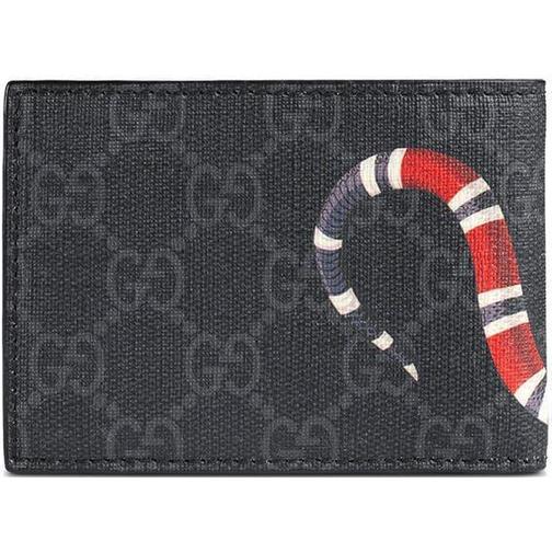 Gucci Kingsnake GG Supreme Wallet