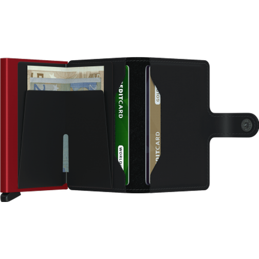 Secrid Miniwallet - Matte Black Red