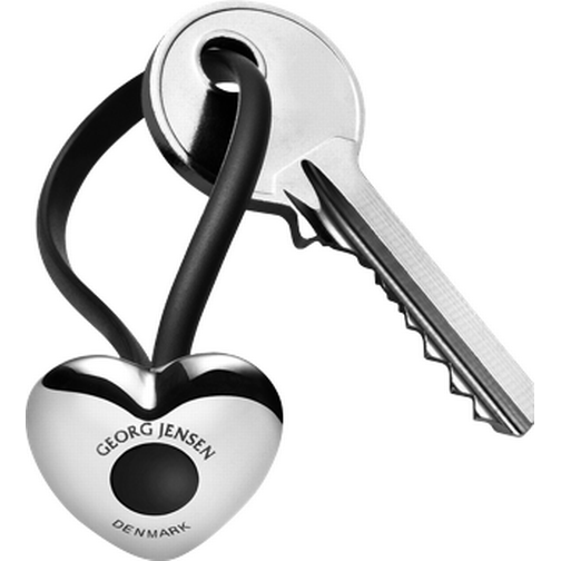 Georg Jensen Heart Keyring - Silver