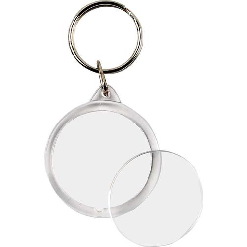 Creativ Company Round Keyring with Charms (25pcs)
