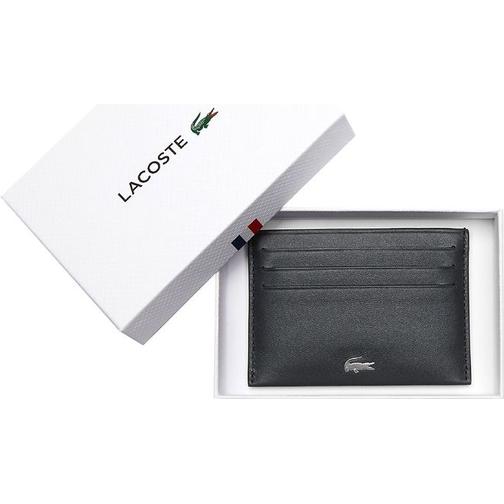 Lacoste Men's Fitzgerald Credit Card Holder - Black