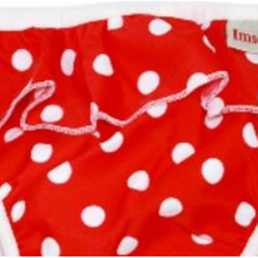 ImseVimse Swim Diaper - Red Dot