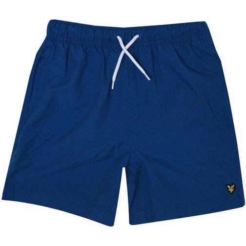 Lyle & Scott Badshorts Classic Swim Blå 134/140