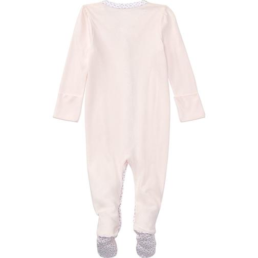 Ralph Lauren Floral Trim Footed Coverall - Delicate Pink (298092)