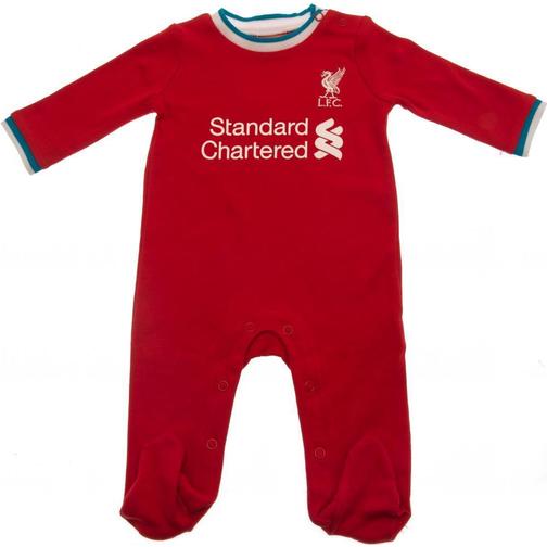 Liverpool LFC Baby Kit Sleepsuit - Red (A12647)