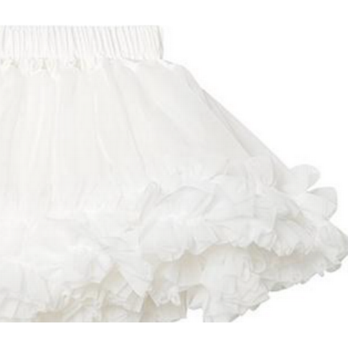 Dolly By Le Petit Tom Frilly Kjol - Off White