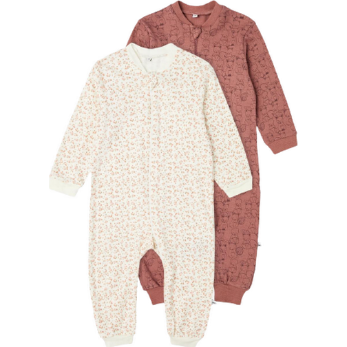 Pippi Pyjamas set in 2-pack - Burlwood (5965-433)