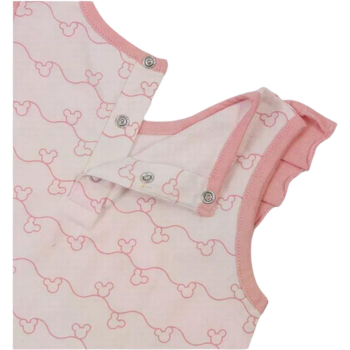 Disney Baby's Minnie Mouse Sleeveless Romper Suit - Pink