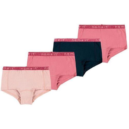 Name It Hipster Lurex 4 Pack Noos - Pink/Heather Rose (13190492)