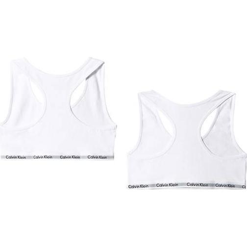 Calvin Klein Cotton Bralettes 2-pack - White