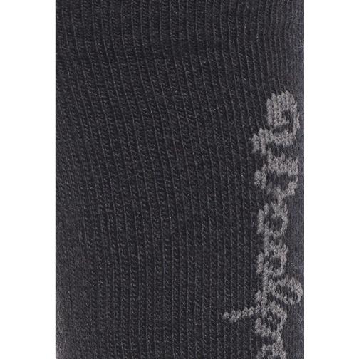 Woolpower Kid's Socks Logo 400 - Black