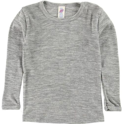 ENGEL Natur Long Sleeved Shirt - Light Grey Melange (707810-091)