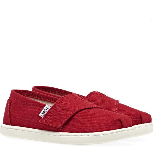Toms Tiny Alpargata Canvas - Red