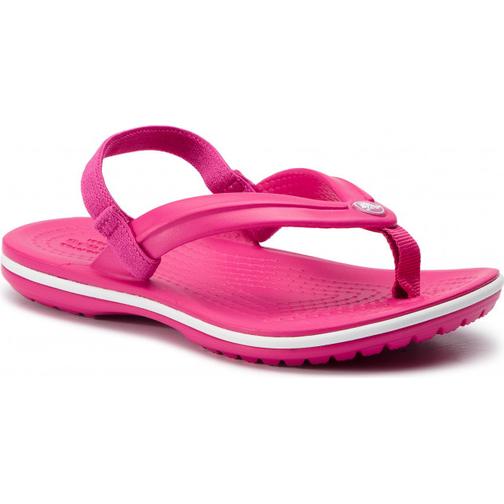Crocs Kid's Crocband Strap Flip - Candy Pink