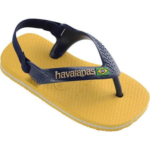 Havaianas Baby Brasil Logo II - Gold Yellow