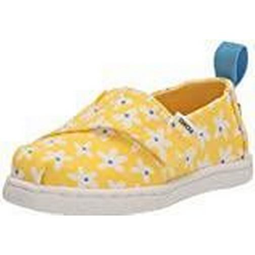 Toms Alpargata Girls Toddler Yellow Slip On