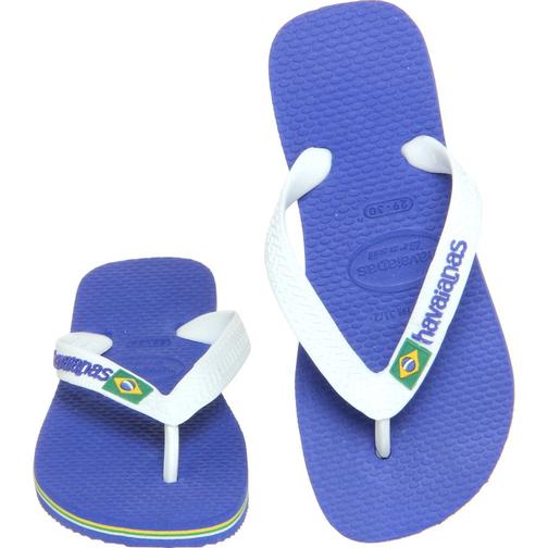 Havaianas Kid's Brasil Logo - Marine Blue