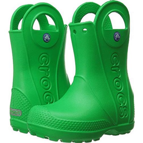 Crocs Kid's Handle It Rain Boot - Grass Green