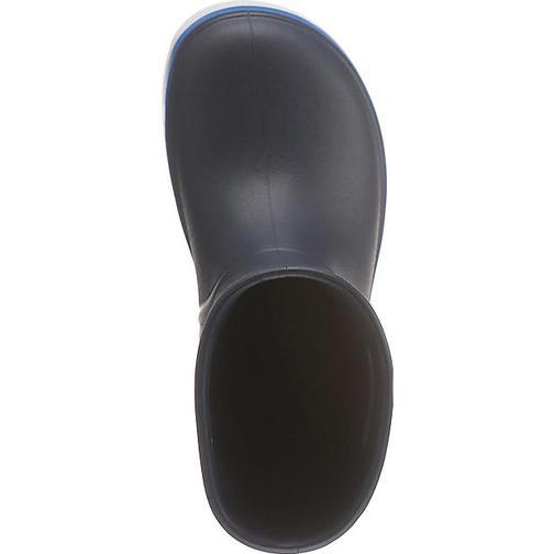 Crocs Kid's Crocband Rain Boot - Navy/Bright Cobalt