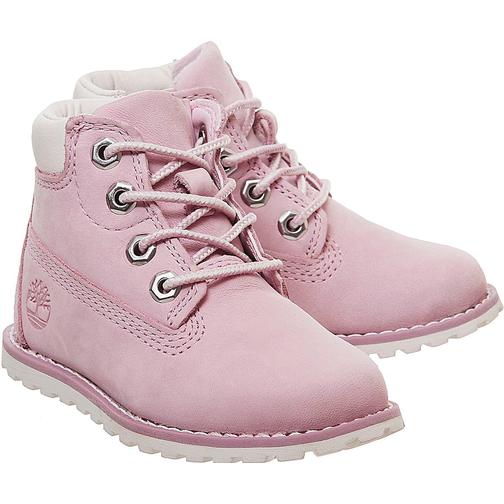 Timberland Toddler Pokey Pine 6-Inch Boots - Pink