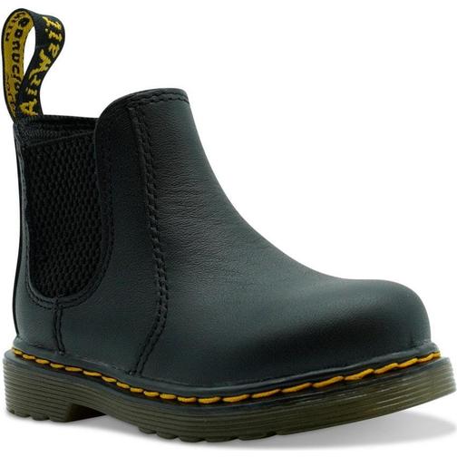 Dr. Martens Toddler 2976 Softy T Leather Chelsea Boots - Black Softy