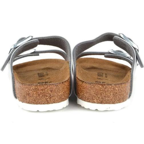 Birkenstock Kid's Arizona - Electric Metallic Silver