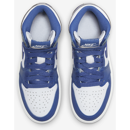 Nike Air Jordan 1 Retro High OG PS - True Blue/Cement Grey/White