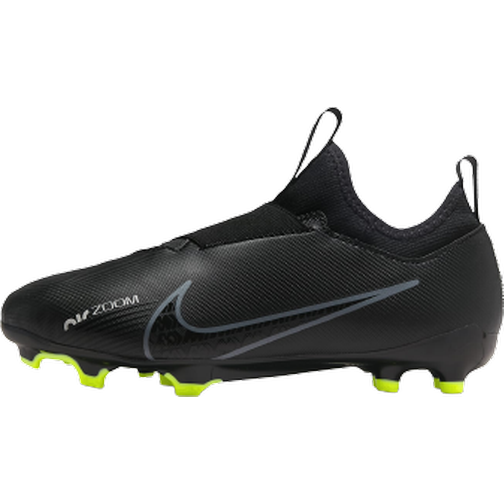Nike Jr Zoom Mercurial Vapor 15 Academy MG - Black/Summit White/Volt/Dark Smoke Grey