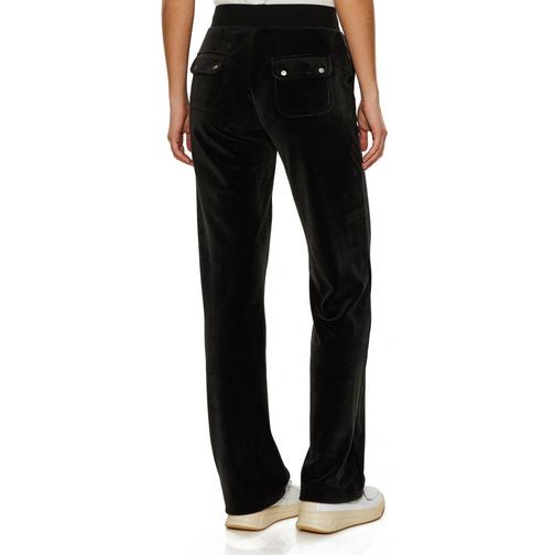 Juicy Couture Del Ray Classic Velour Pant - Black
