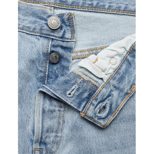 Levi's 501 Crop Jeans - Light Indigo/Worn in