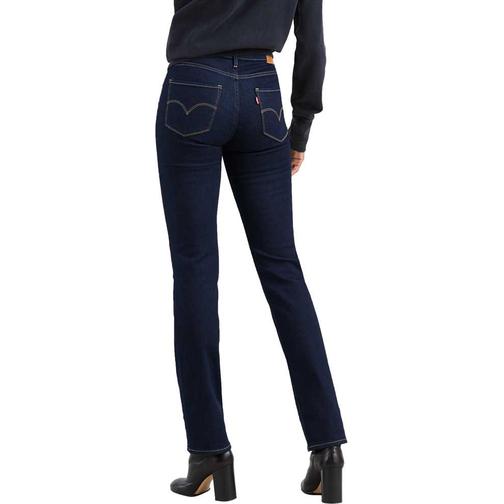 Levi's 724 High Rise Straight Jeans - To The Nine/Dark Indigo
