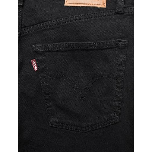 Levi's Ribcage Straight Ankle Jeans - Black Heart/Black