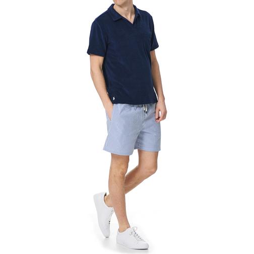 Polo Ralph Lauren Recycled Slim Traveler Swim Shorts - Cruise Seersucker