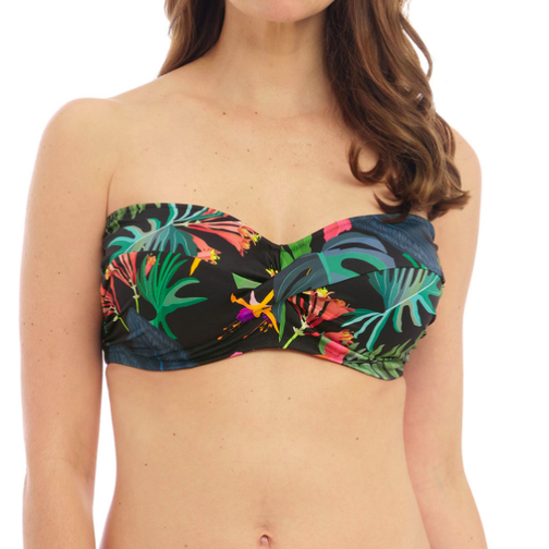 Fantasie Monteverde Bandeau Bikini Top - Black