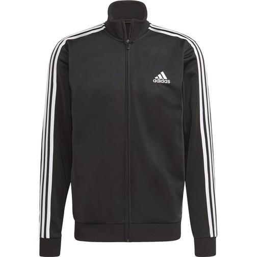adidas Essentials 3-Stripes Track Suit - Black/White