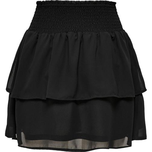Only Ann Star Skirt - Black