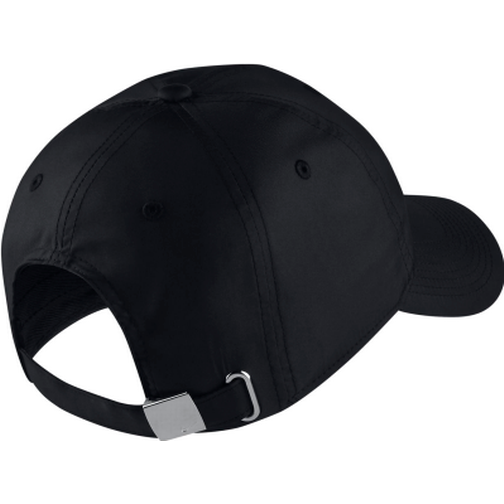Nike Metal Swoosh H86 Hat Unisex - Black/Metallic Silver