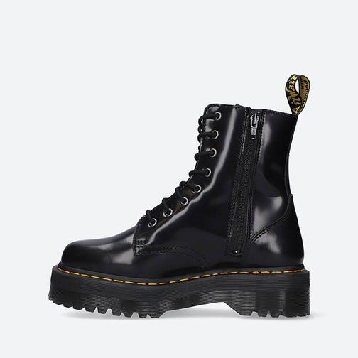Dr. Martens Jadon - Black Polished Smooth