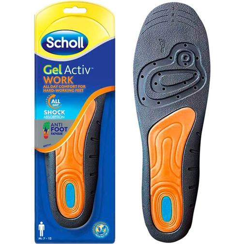 Scholl GelActiv Work Insoles Men